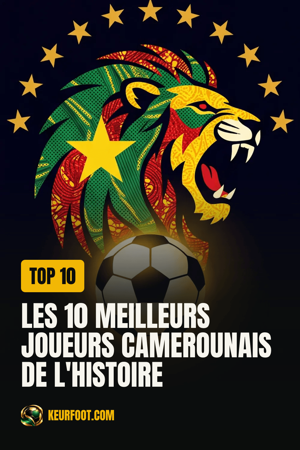 Épingle Pinterest : Les 10 meilleurs joueurs camerounais de l'histoire